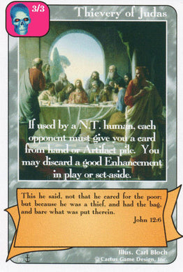 Thievery of Judas (Di) - Your Turn Games
