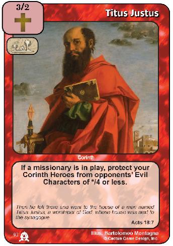 Titus Justus (EC) | Your Turn Games Titus Justus (EC) | Your Turn Games