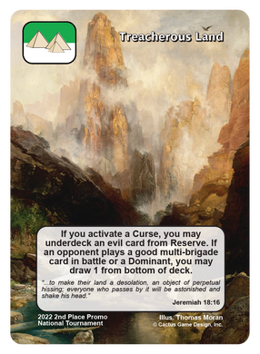 Treacherous Land (2022 National - 2nd Place) (Promo)