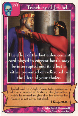 Treachery of Jezebel (Wo) - Your Turn Games