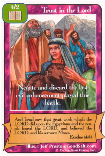 Trust in the Lord (G Deck) - Your Turn Games