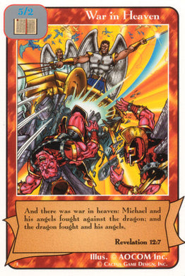 War in Heaven (E Deck) - Your Turn Games
