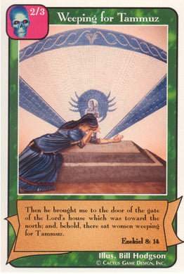 Weeping for Tammuz (Pr) - Your Turn Games