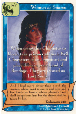 Women as Snares (Wo) - Your Turn Games