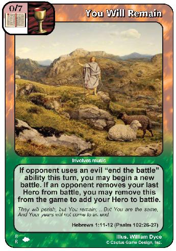 You Will Remain (CoW) - Your Turn Games
