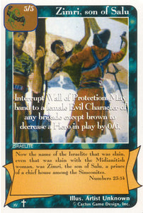 Zimri, son of Salu (RoA) - Your Turn Games