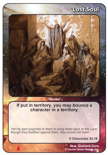 Lost Soul “Remiss” (II Chronicles 24:19) (LoC) - Your Turn Games
