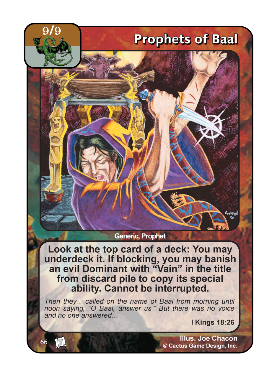 Prophets of Baal (PoC) - Your Turn Games