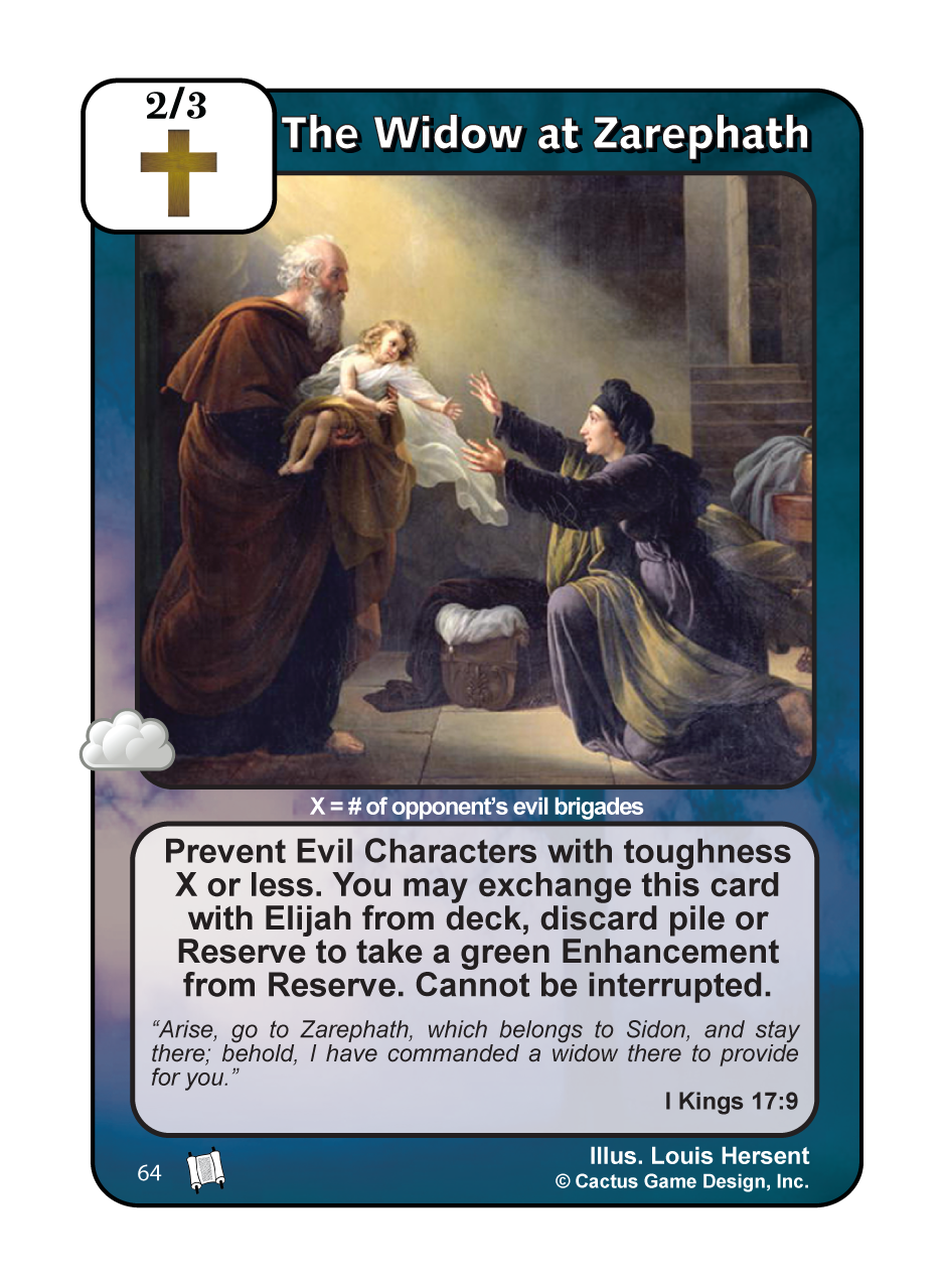 The Widow at Zarephath (PoC) - Your Turn Games