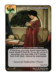 The Divining Damsel (Promo) - Your Turn Games