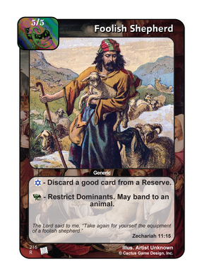 Foolish Shepherd (PoC) - Your Turn Games