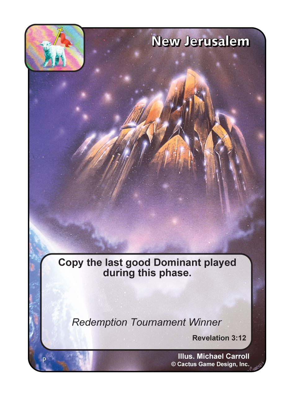 New Jerusalem (2019 Winner) (Promo) - Your Turn Games