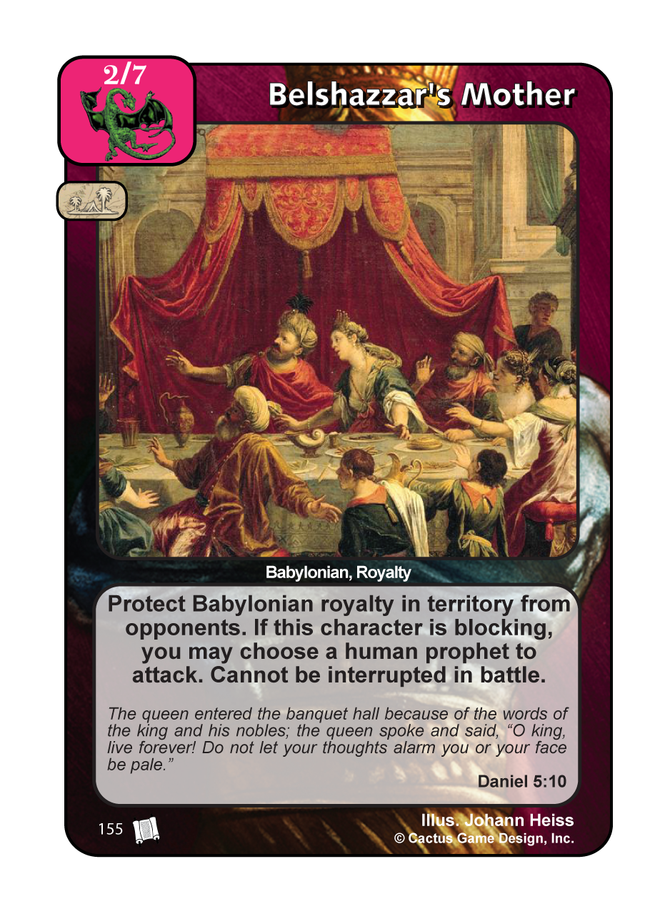 Belshazzar’s Mother (PoC) - Your Turn Games