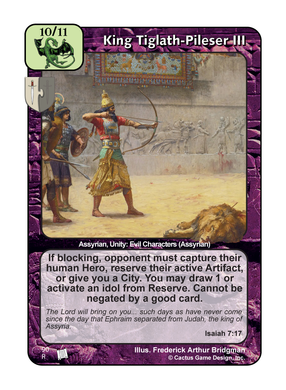 King Tiglath-Pileser III (PoC) - Your Turn Games