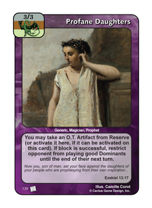 Profane Daughters (PoC) - Your Turn Games