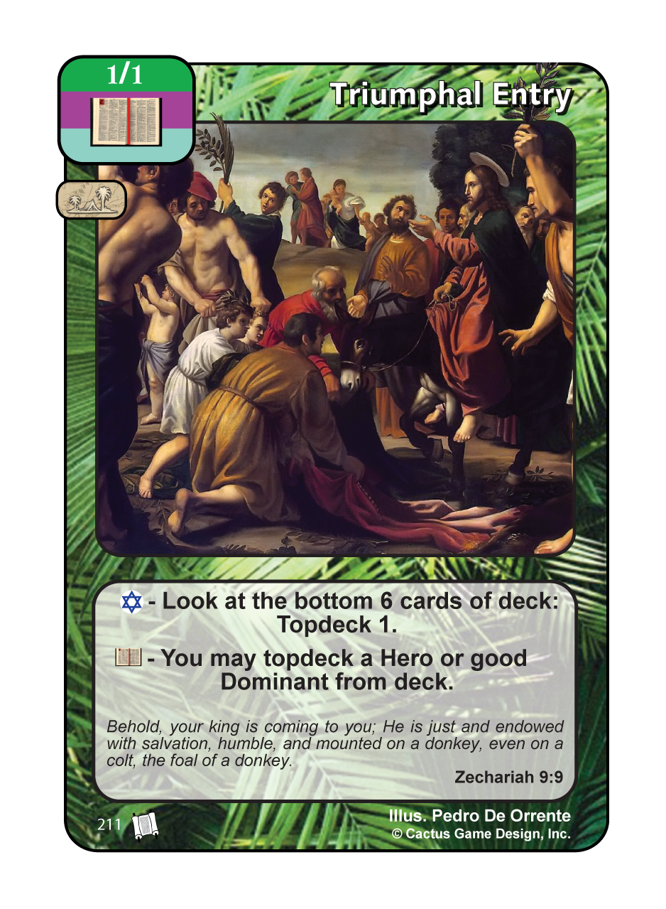 Triumphal Entry (PoC) - Your Turn Games
