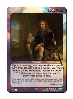 Lost Soul (Jeremiah 22:3) “Foreigner” (PoC) - Your Turn Games