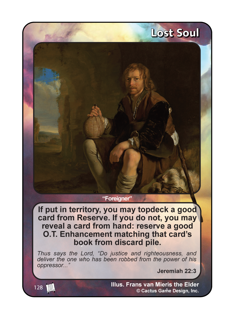 Lost Soul (Jeremiah 22:3) “Foreigner” (PoC) - Your Turn Games