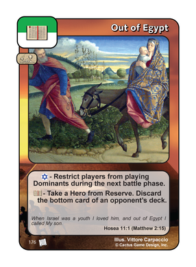 Out of Egypt (PoC) - Your Turn Games
