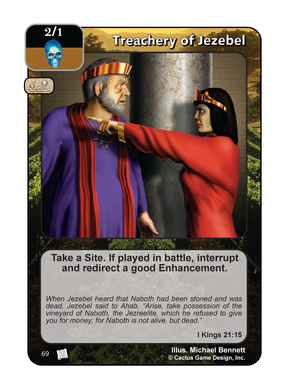 Treachery of Jezebel (PoC) - Your Turn Games