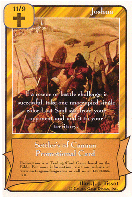 Joshua (Settlers of Canaan Promo) - Your Turn Games