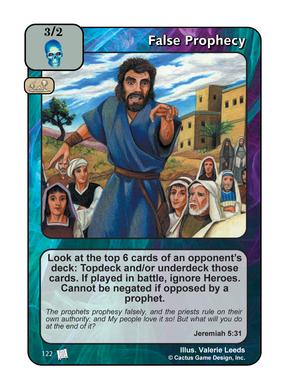 False Prophecy (PoC) - Your Turn Games