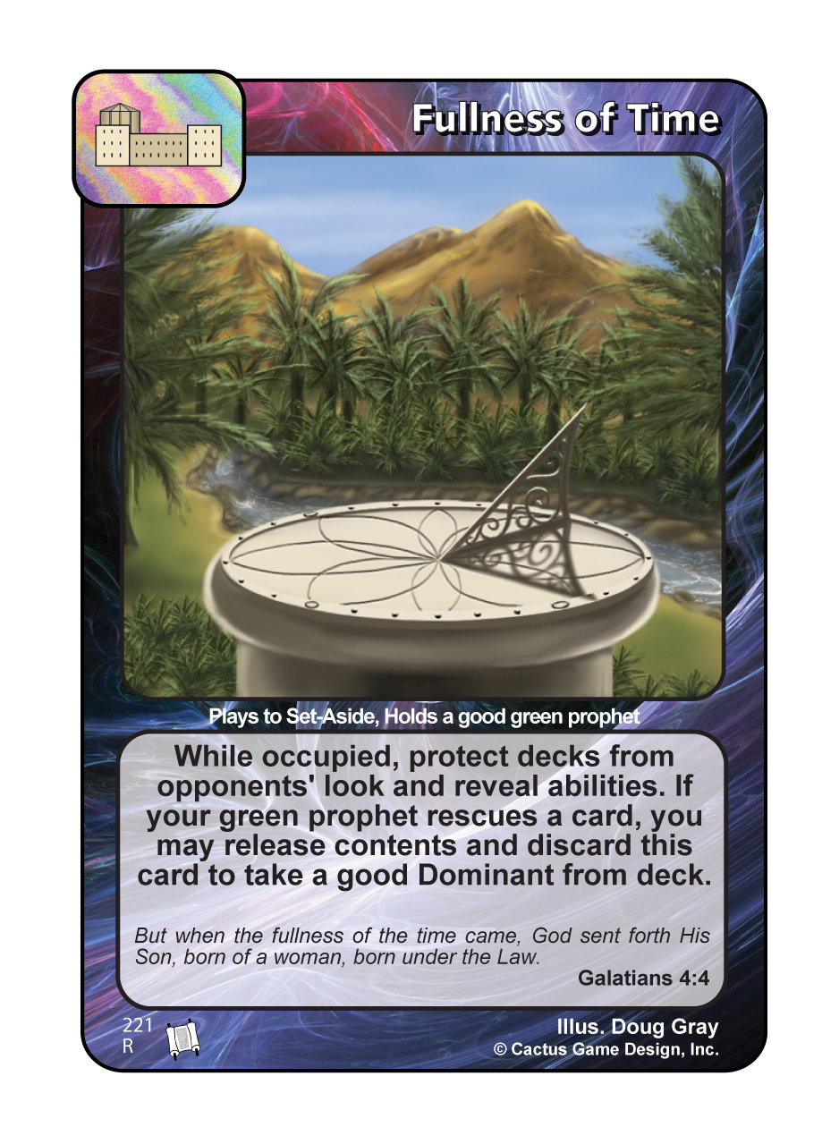 Fullness of Time (PoC) - Your Turn Games