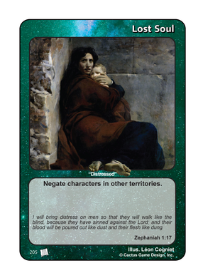 Lost Soul (Zephaniah 1:17) 