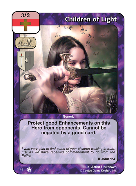 Children of Light (RoJ) (errata/corrected) - Your Turn Games