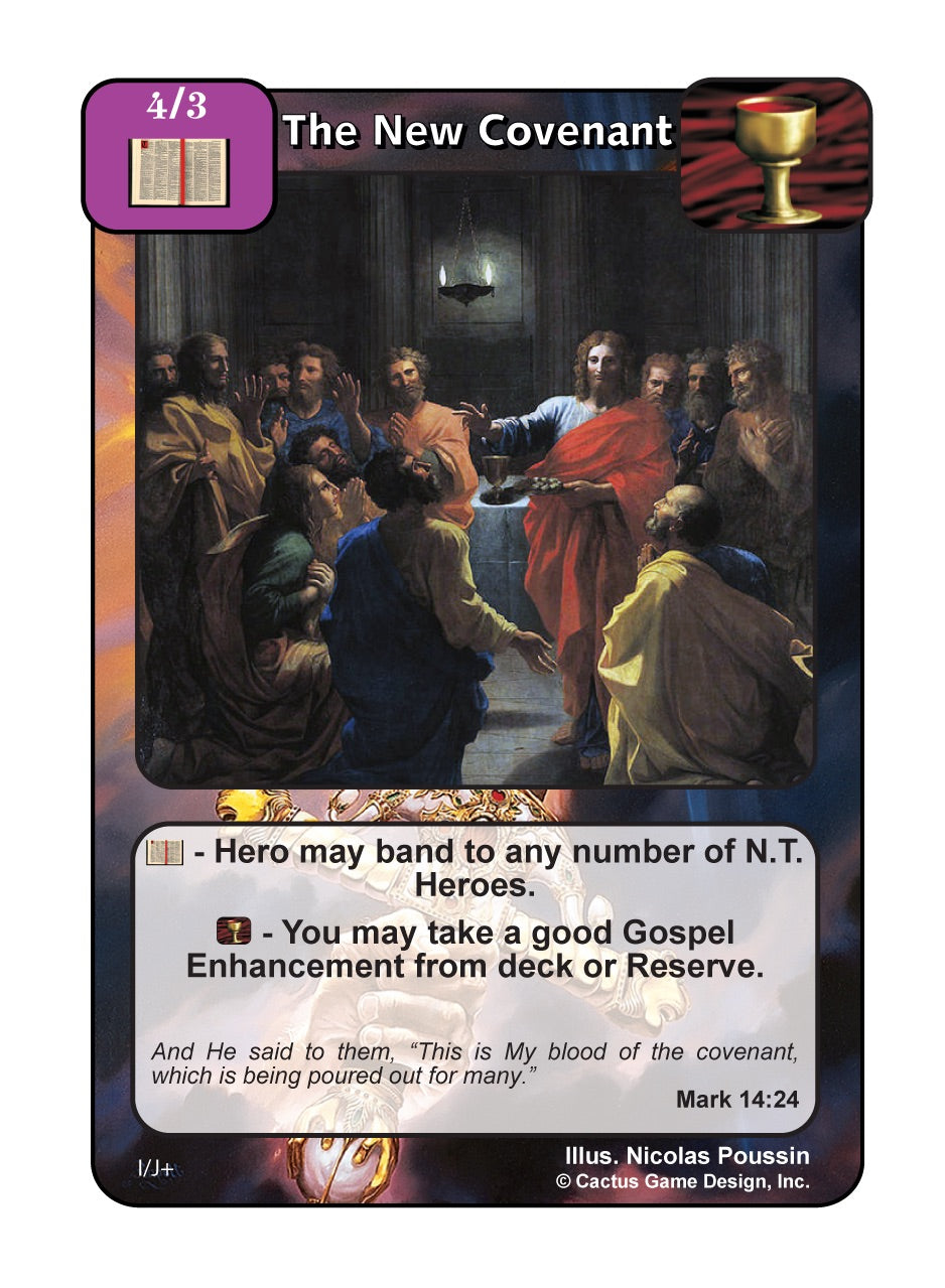 The New Covenant (I Deck) (I & J+) - Your Turn Games